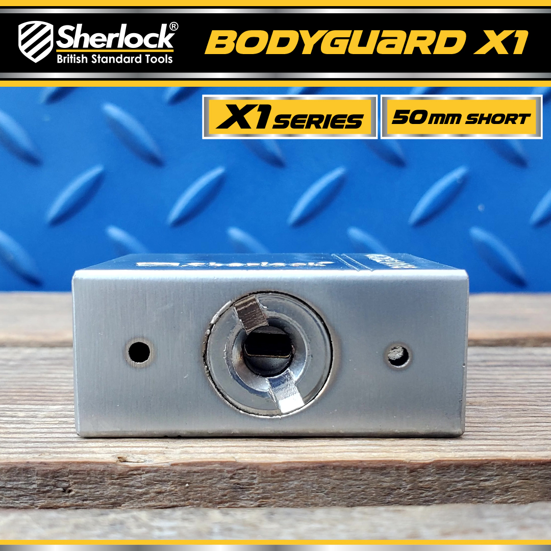 Sherlock Gembok Bodyguard X1 - 50mm (Pendek)