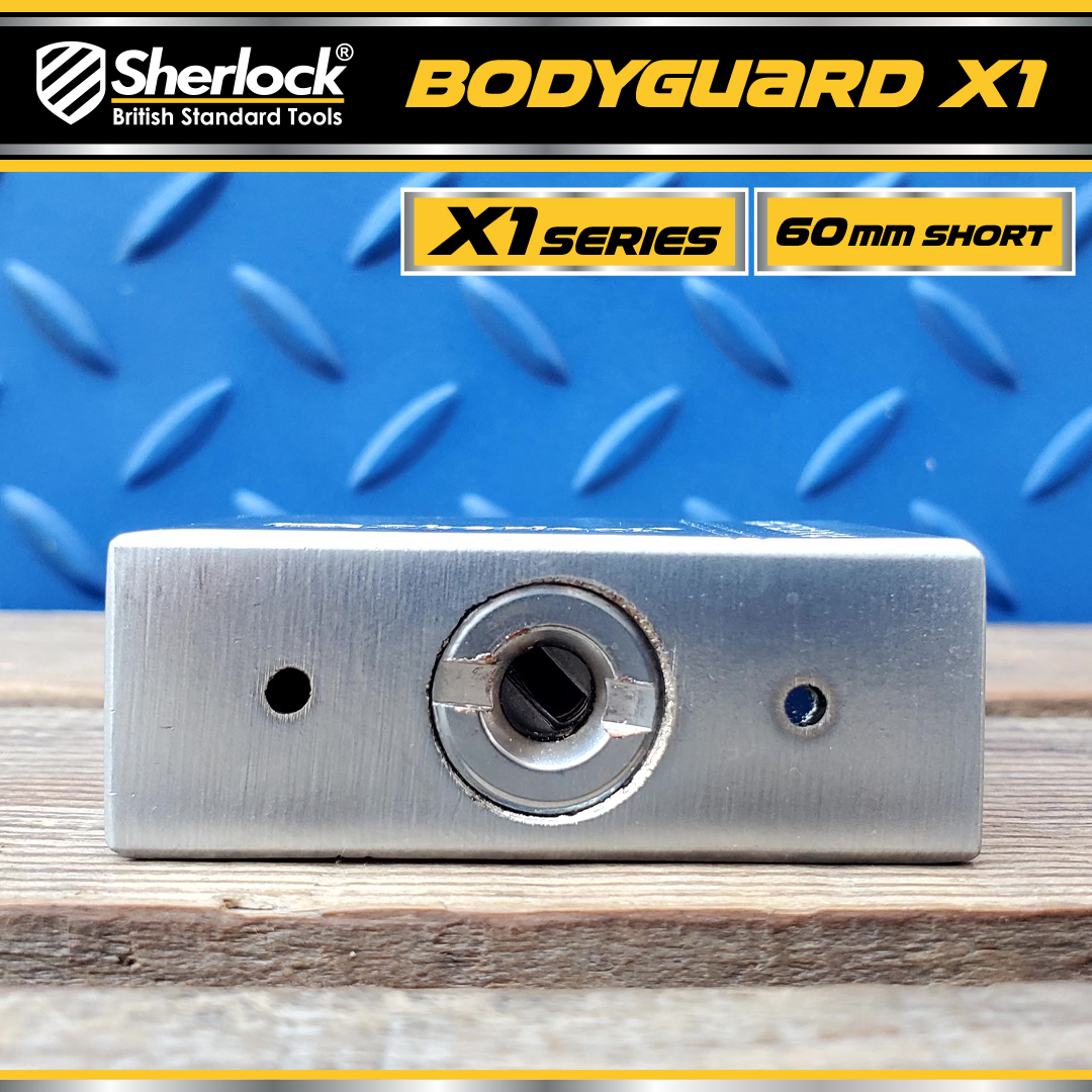Sherlock Gembok Bodyguard X1 - 60mm (Pendek)