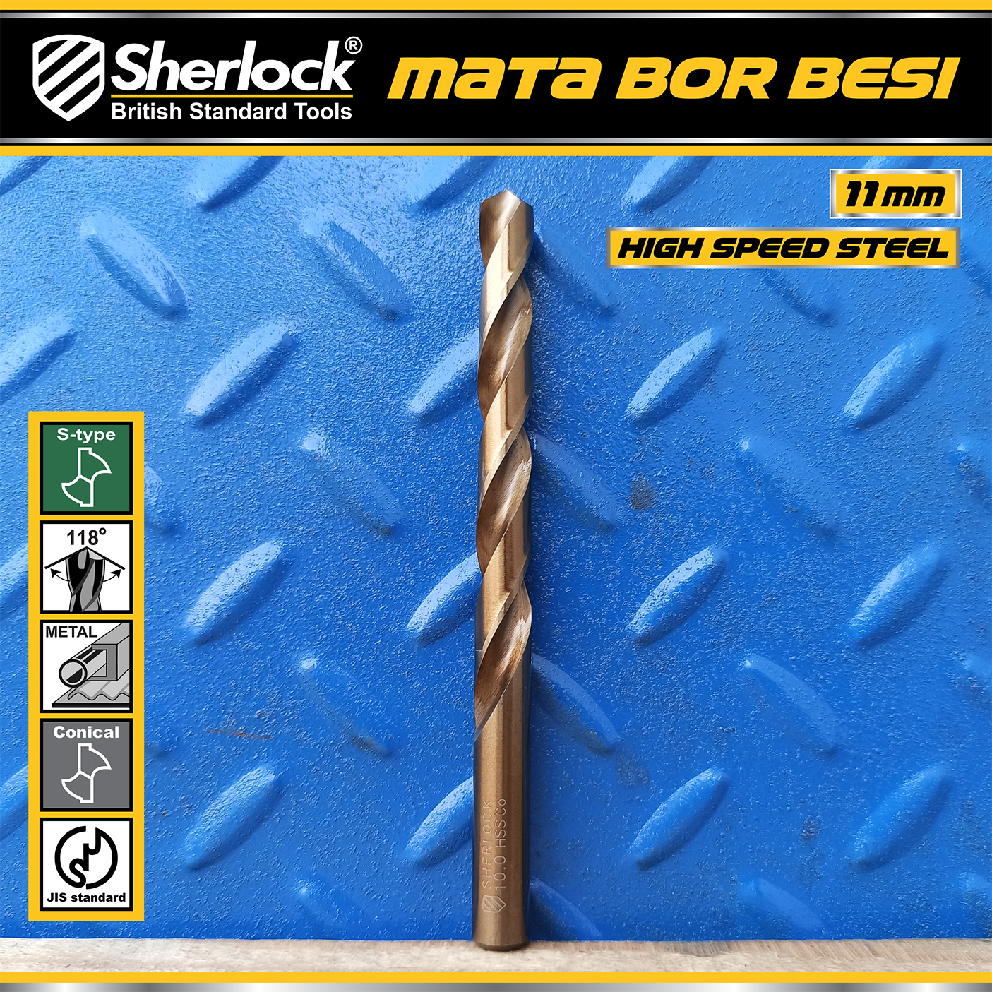 Benston Mata Bor JIS 11mm (KTK:5pcs)