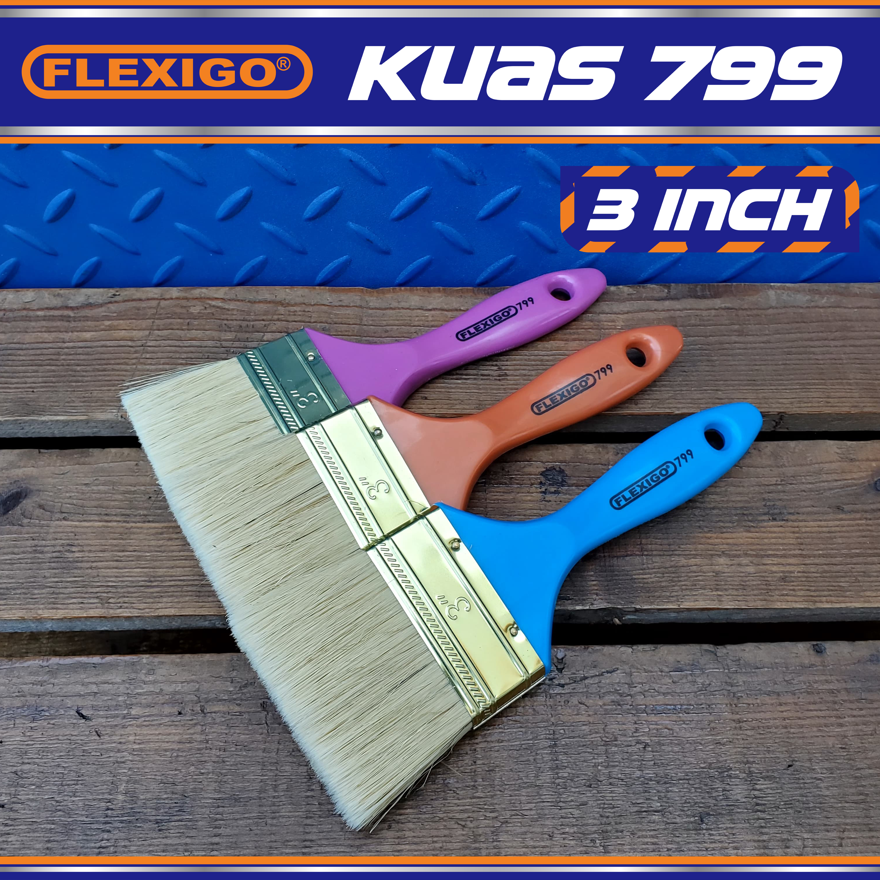 FLEXIGO Kuas 799 - 3"
