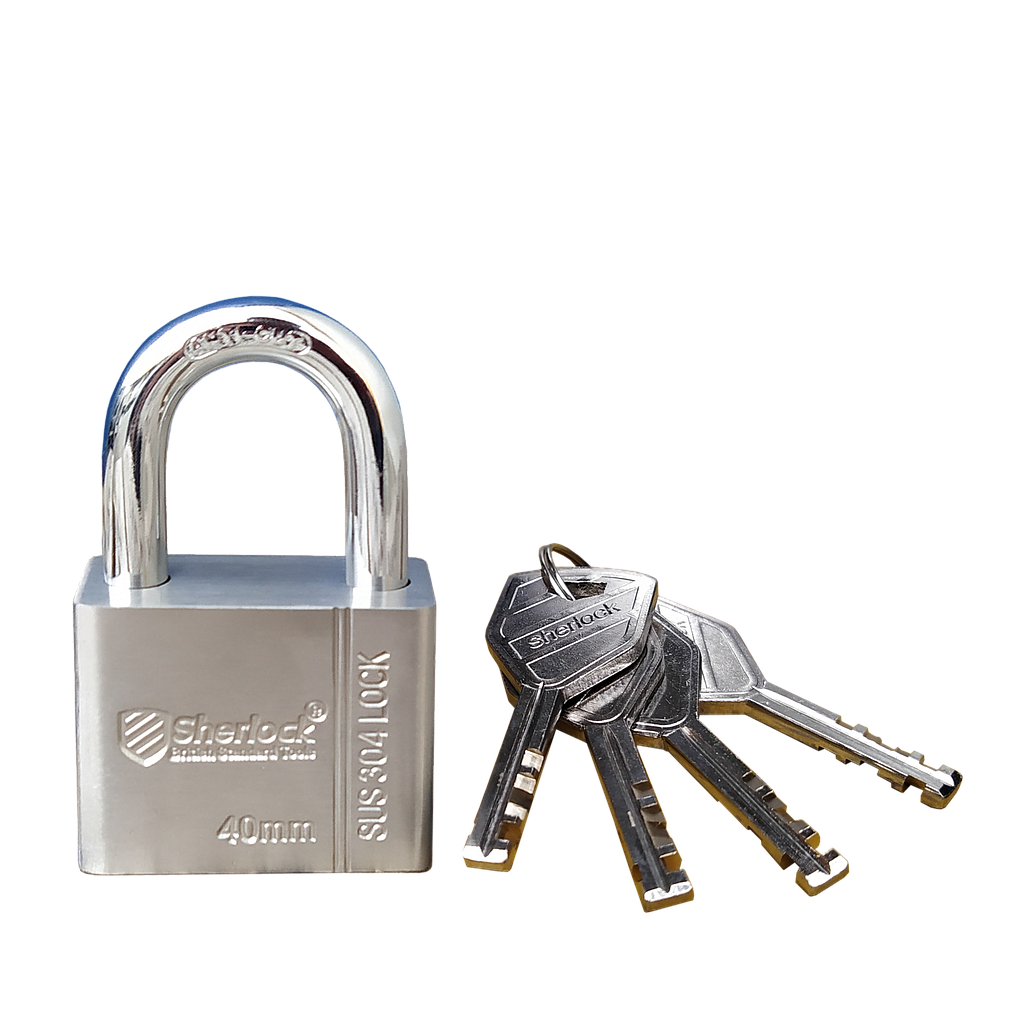 Sherlock Gembok STAINLESS STEEL 304 - 40mm (Pendek)