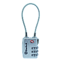 Sherlock Gembok TSA - Tali (Silver)