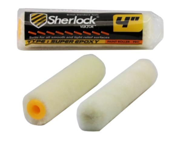 Sherlock SUPER EPOXY isi kuas rol 4" (1box:10pcs)
