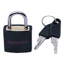 Synott Gembok Koper Brass (25mm)-HITAM