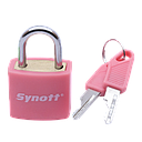 Synott Gembok Koper Brass (25mm)-MERAH MUDA