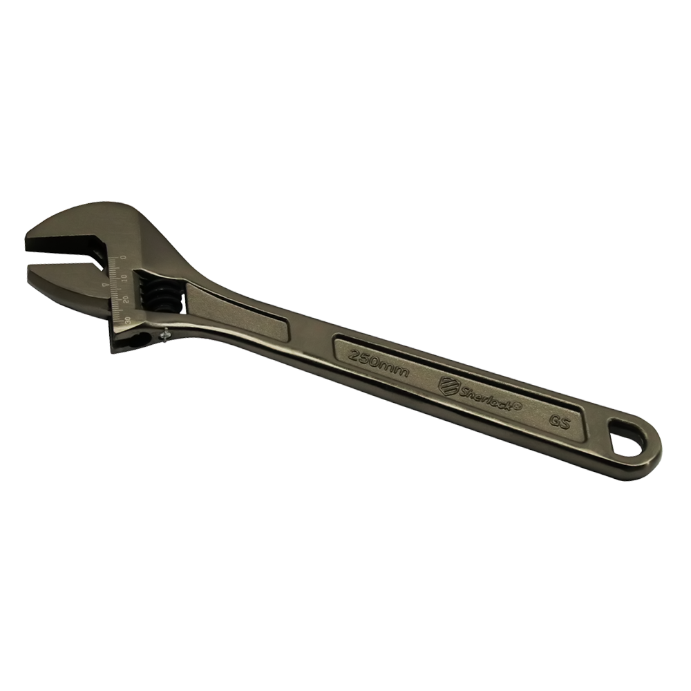 Sherlock Kunci Inggris 10" (BLACK NEKEL)