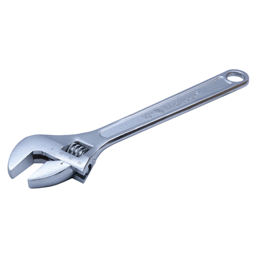 Sherlock Kunci Inggris 10" (CHROME)