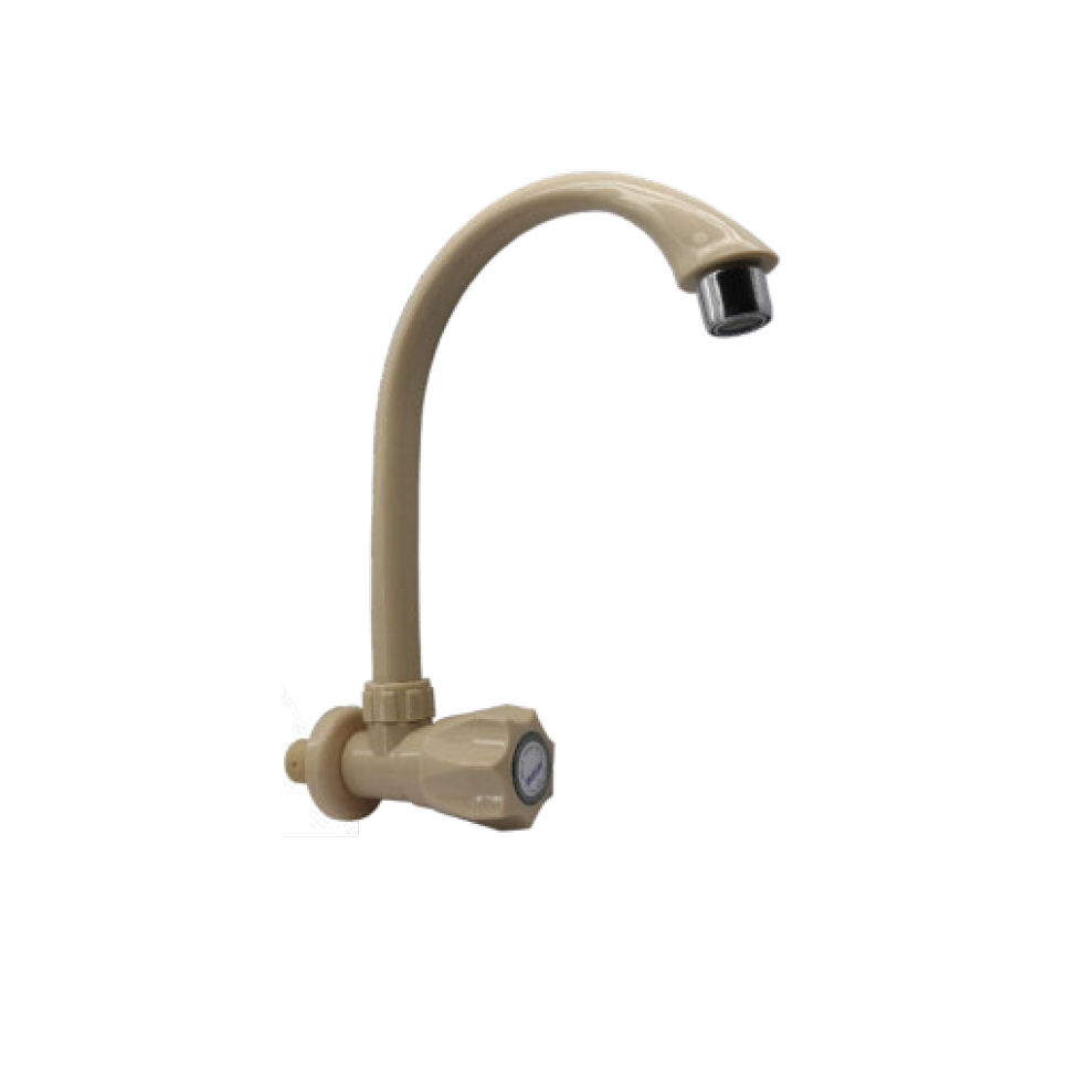 SHK Kran Plastik DAPUR ANGSA - TEMBOK ENGKOL (BROWN)