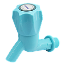 SHK Kran Plastik BELIMBING POLOS - BIRU