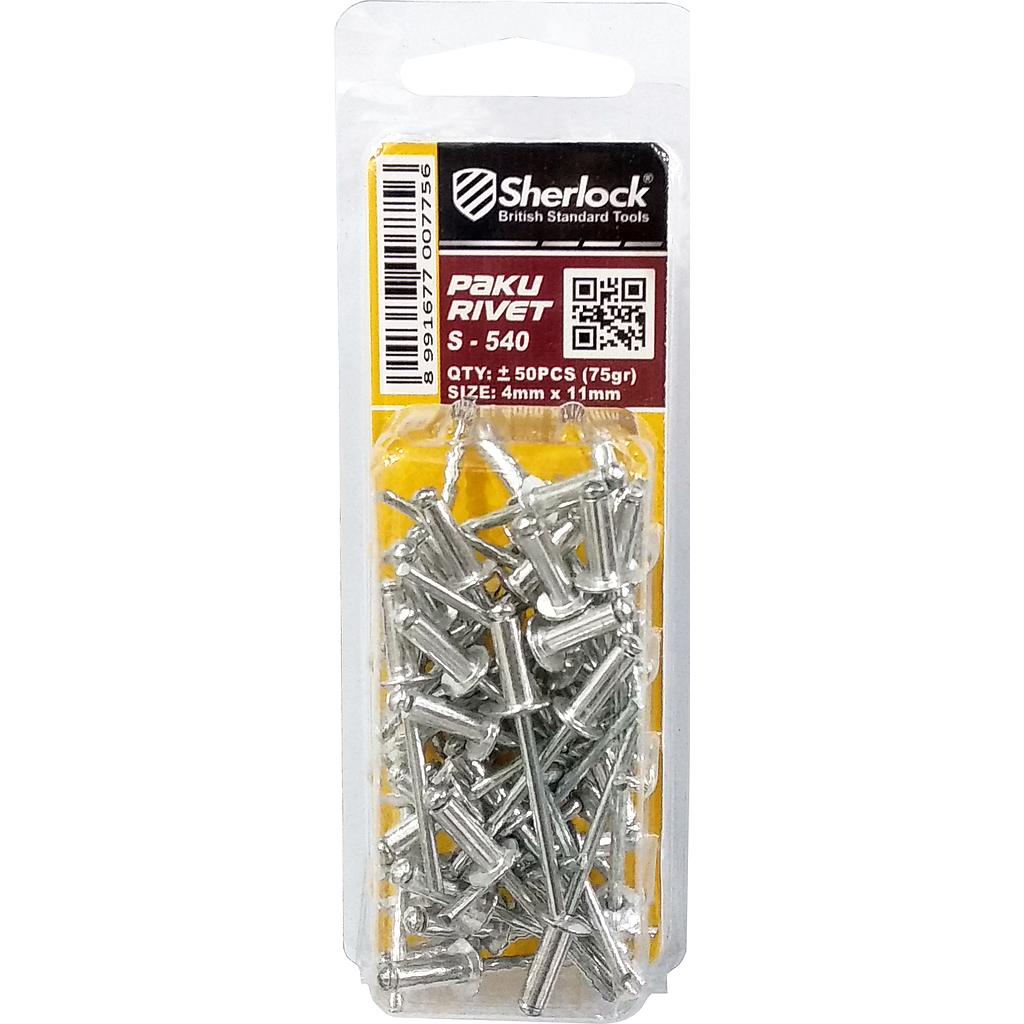 MIKA-Sherlock Paku RIVET S-540 (4x11mm)-[50pcs/pak]