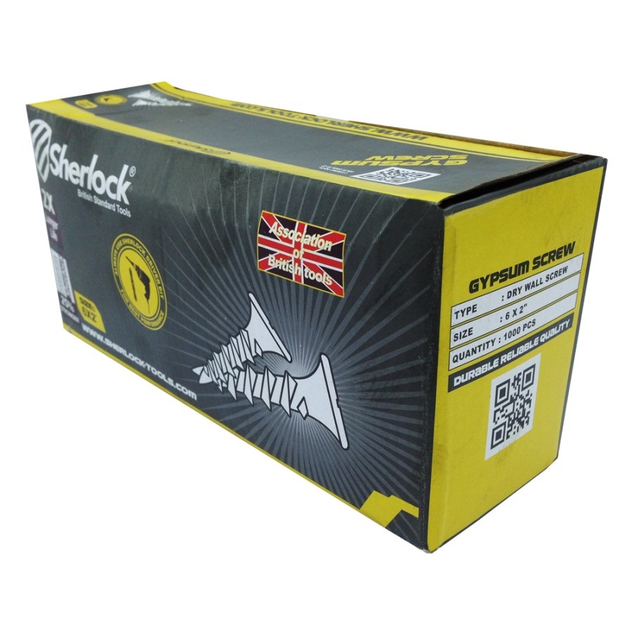 Sherlock Skrup Gypsum BIG BOX (6 x 1 1/2")