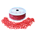 Rantai Plastik 6 mm x 25 Meter - Merah