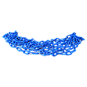 Rantai Plastik 8 mm x 25 Meter - Biru