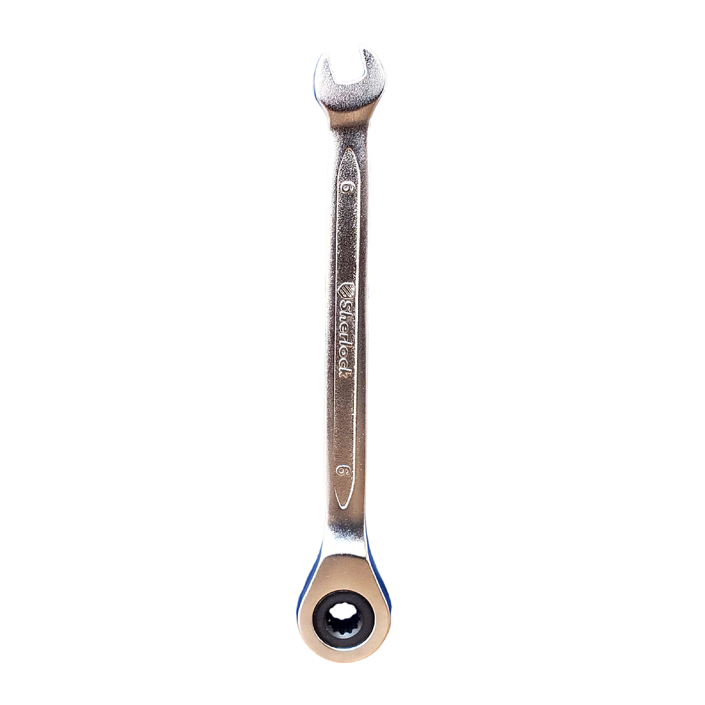 Sherlock PRO-D Kunci Ring Pas Ratchet 6 mm