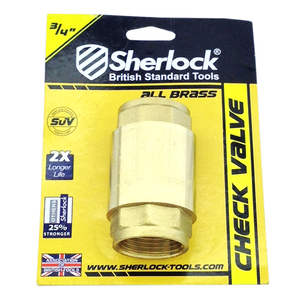 Sherlock TUSEN KLEP 3/4"