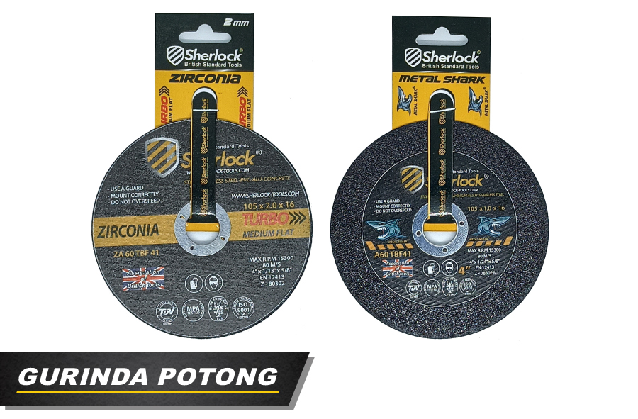 Sherlock Batu Potong Gurinda Z (ZA60 x 2mm)