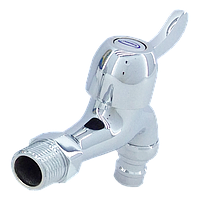 SIBIRU Kran Kuningan Tembok Engkol (CL-STD HOSE) 8109 H