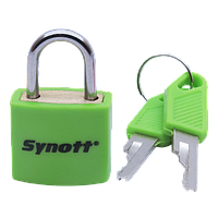 Synott Gembok Koper Brass (25mm)-HIJAU
