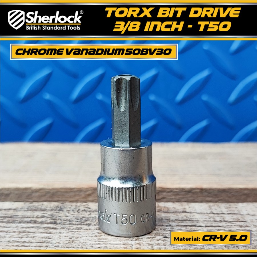 Sherlock Torx Bit Drive 3/8" - T50 (TAMPERED)