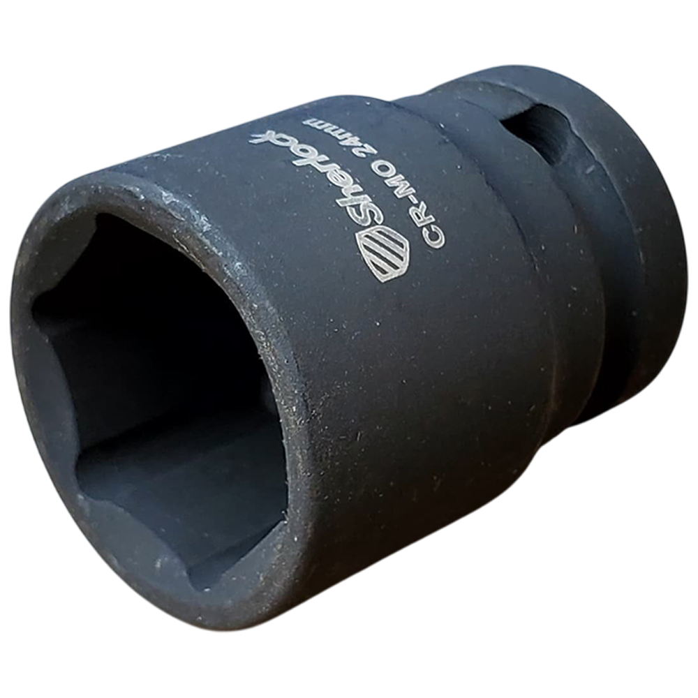 Sherlock Impact Socket Standard 6PT 1/2"- 24mm
