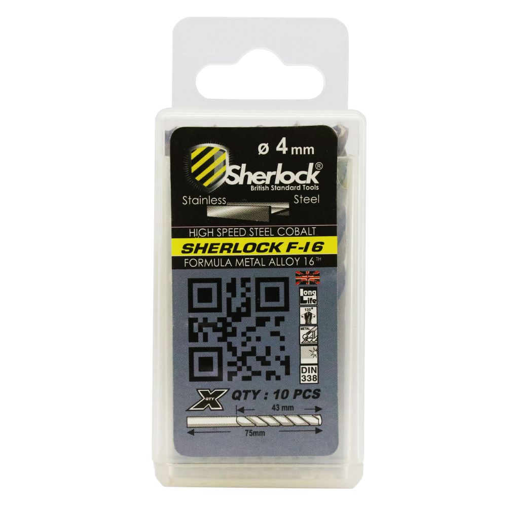 Sherlock Mata Bor 4mm (KTK:10pcs)