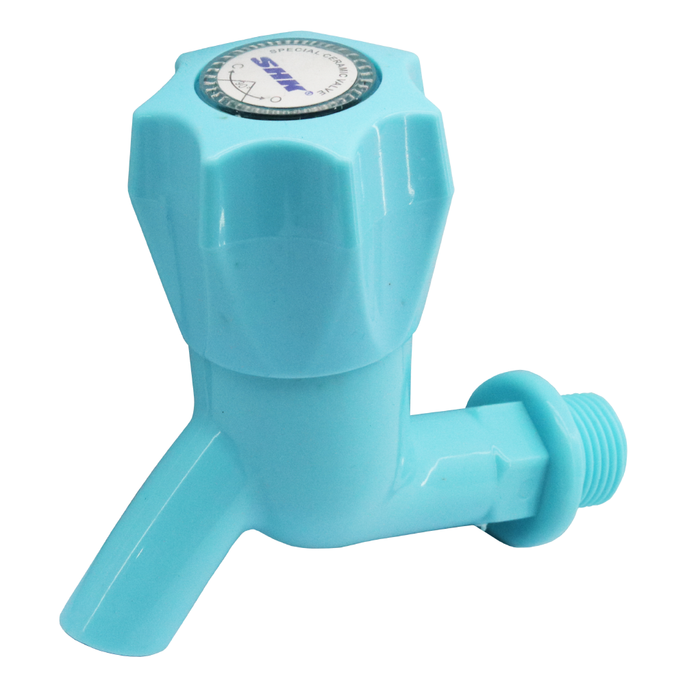 SHK Kran Plastik BELIMBING POLOS - BIRU