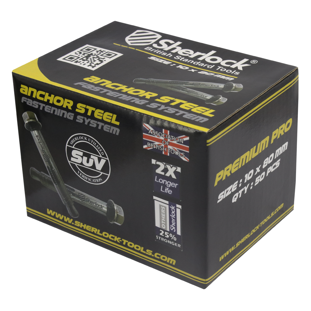 Sherlock ANCHOR BOLT (10X80 mm)