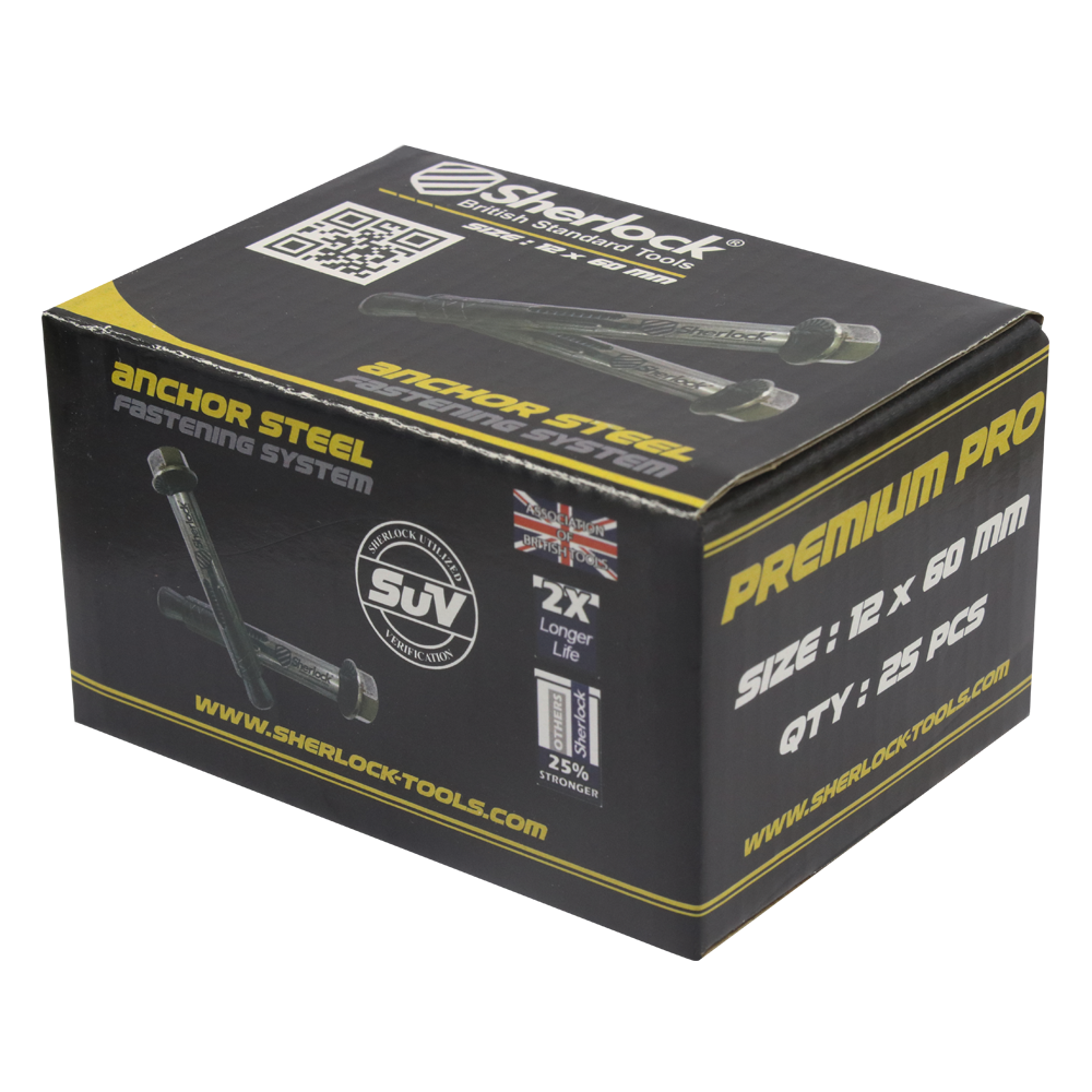 Sherlock ANCHOR BOLT (12X60mm)