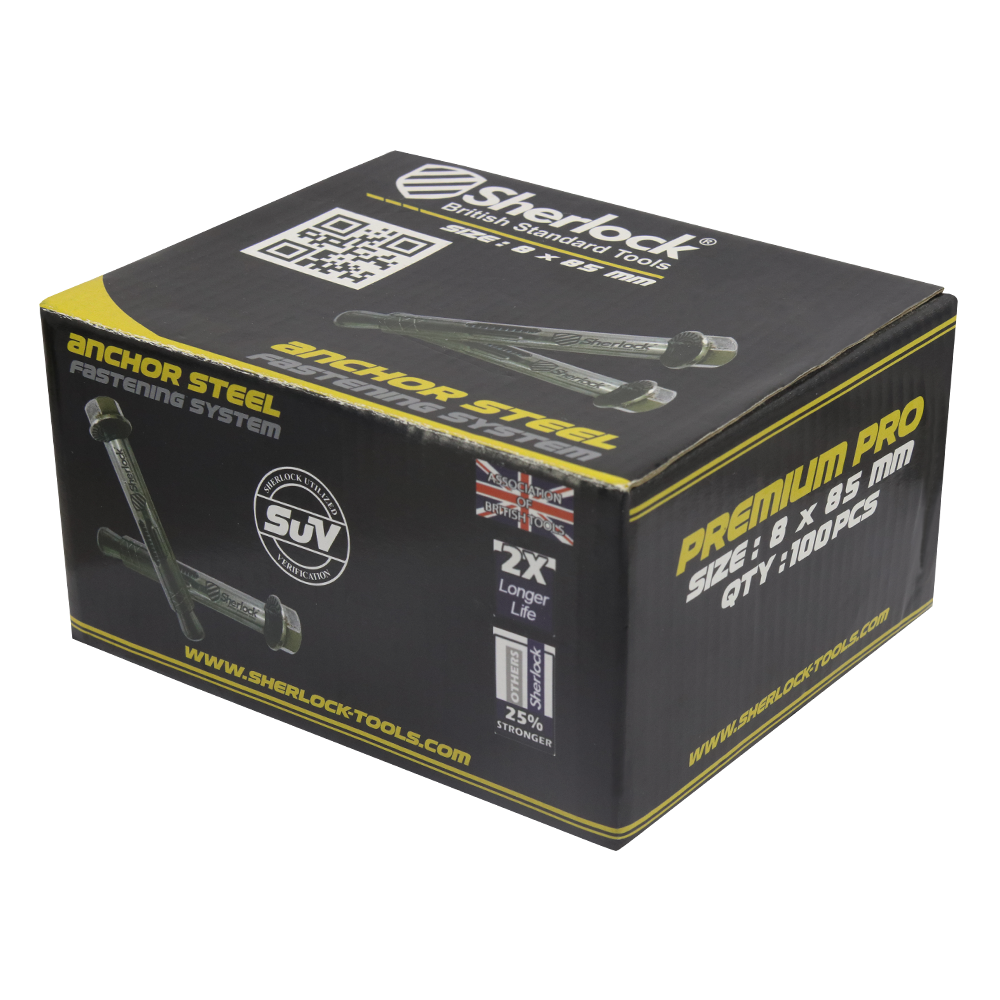 Sherlock ANCHOR BOLT (8x85mm)
