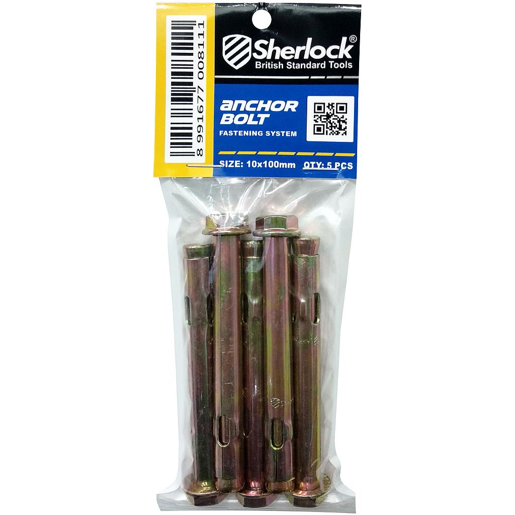 MIKA-Sherlock ANCHOR BOLT (10X100 mm) (5pcs/Pak)