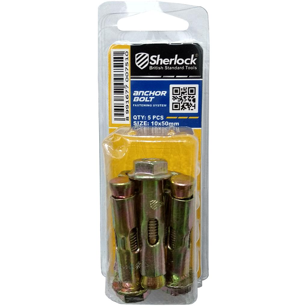 MIKA-Sherlock ANCHOR BOLT (10X50 mm)(5pcs/Pak)