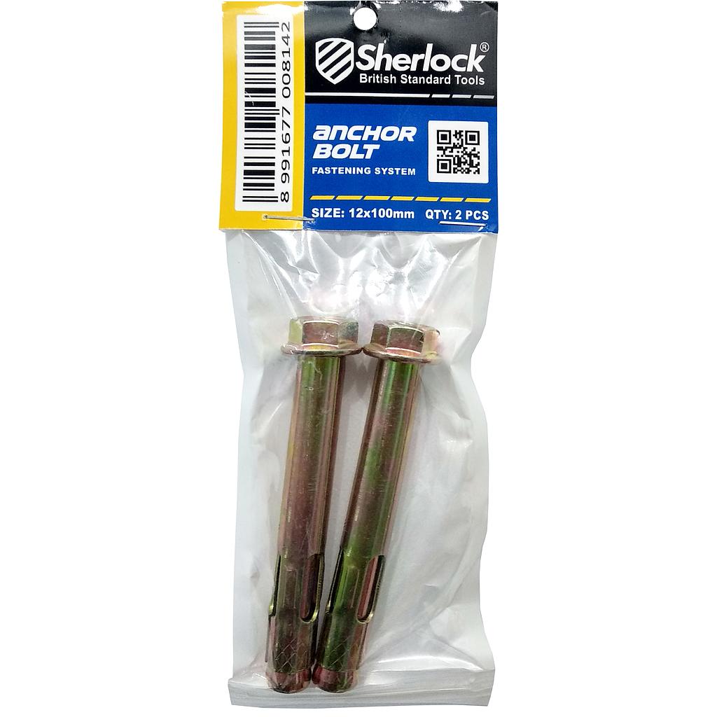 MIKA-Sherlock ANCHOR BOLT (12X100mm) (2pcs/Pak)