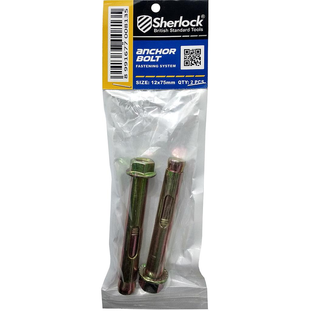 MIKA-Sherlock ANCHOR BOLT (12X75mm) (2pcs/Pak)