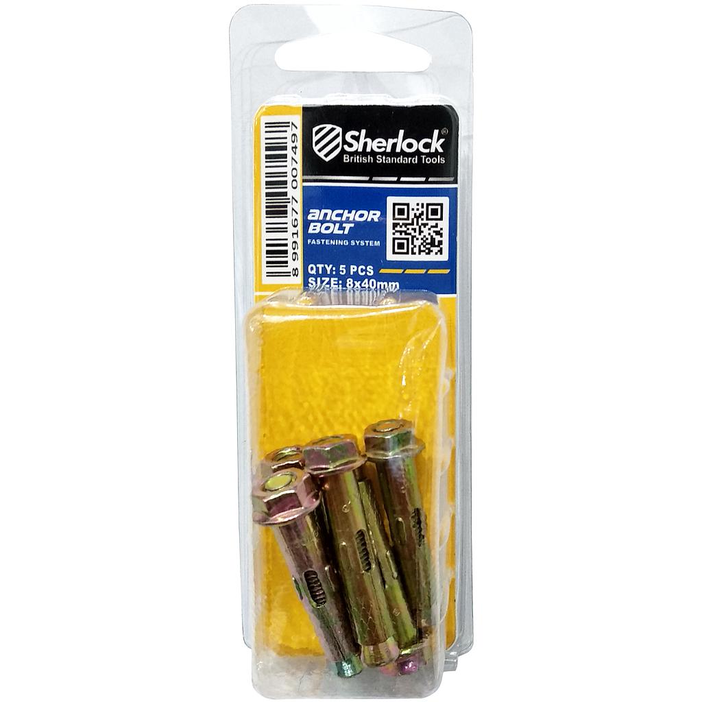 MIKA-Sherlock ANCHOR BOLT (8x40mm) (5pcs/Pak)