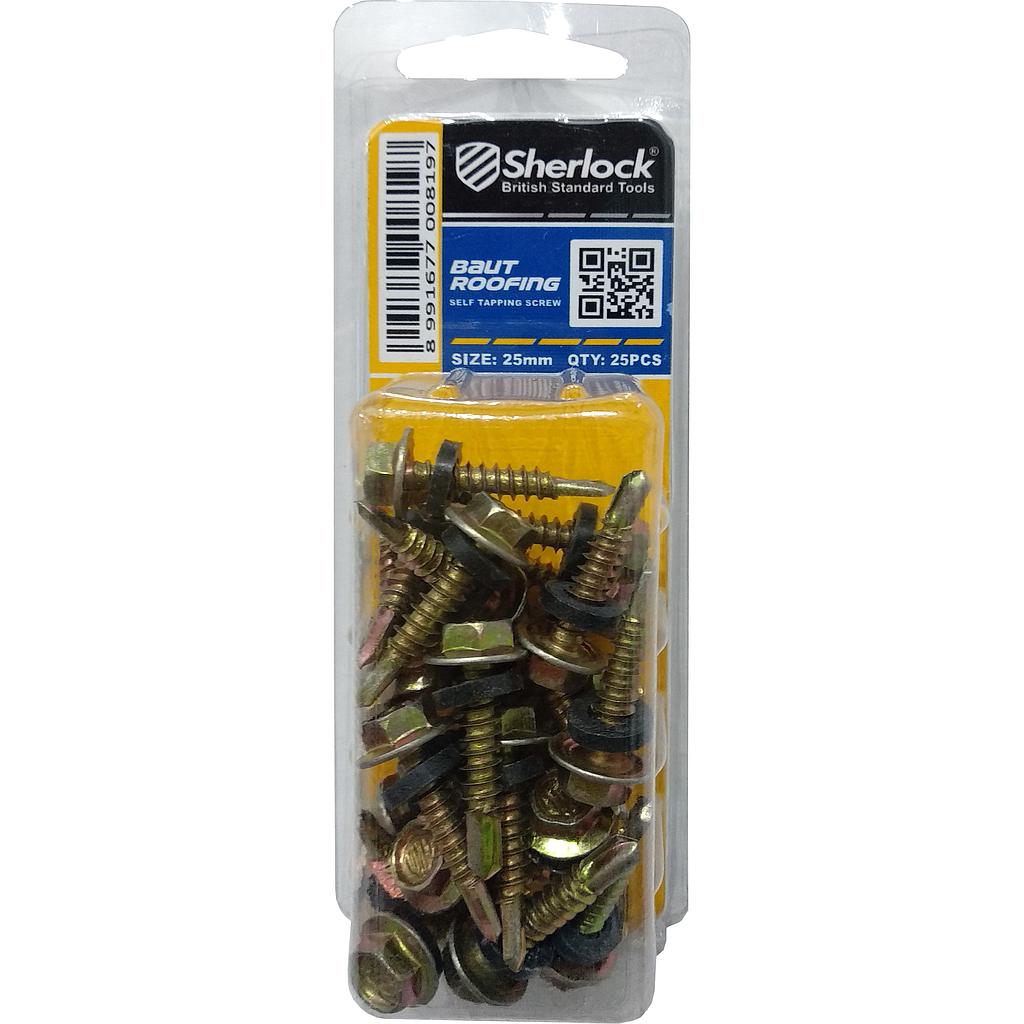 MIKA-Sherlock BAUT Roofing 25mm (25pcs/Pak)