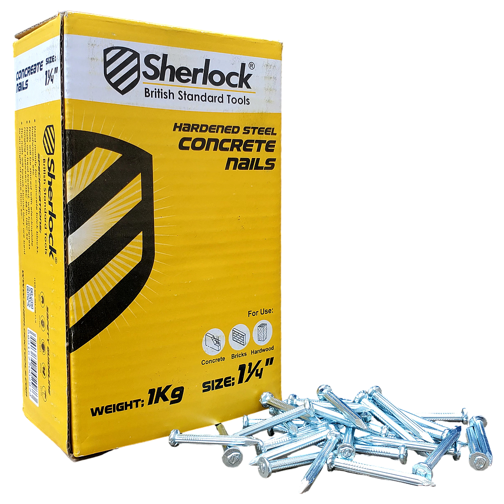 Sherlock Paku BETON PUTIH-BIG BOX (1 1/4") (DOS:20 ktk)