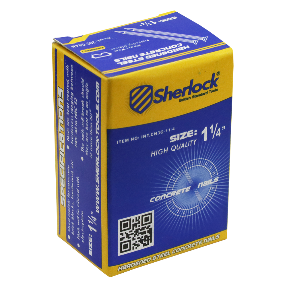 Sherlock Paku BETON PUTIH-SMALL BOX (1 1/4") (DOS:60 ktk)