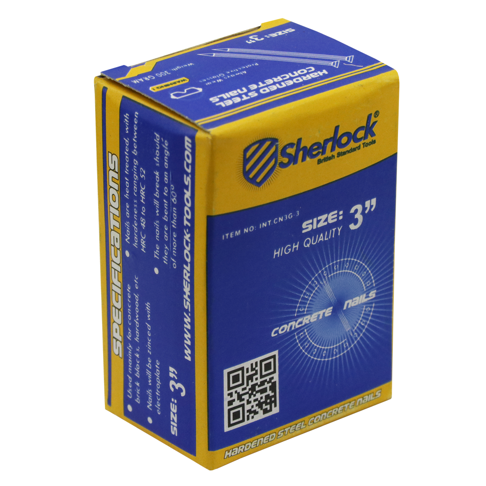 Sherlock Paku BETON PUTIH-SMALL BOX (3") (DOS:60 ktk)