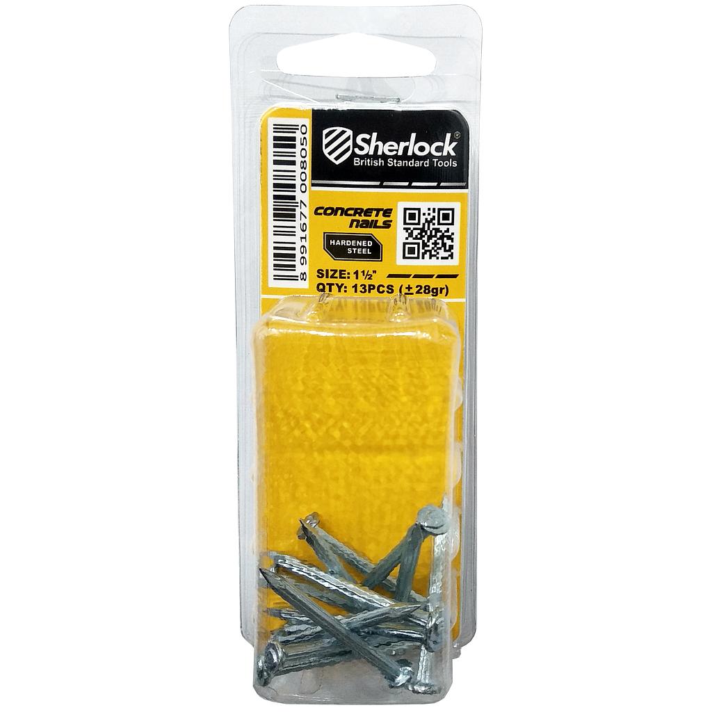 MIKA-Sherlock Paku BETON PUTIH 1 1/2" (13pcs/Pak)