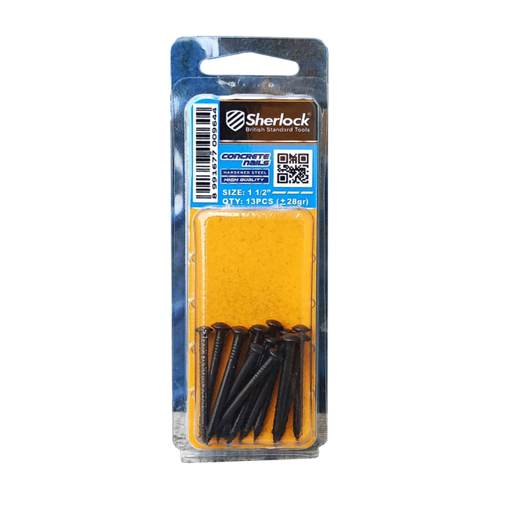 MIKA-Sherlock Paku BETON BLACK- 1 1/2" (13pcs/Pak)