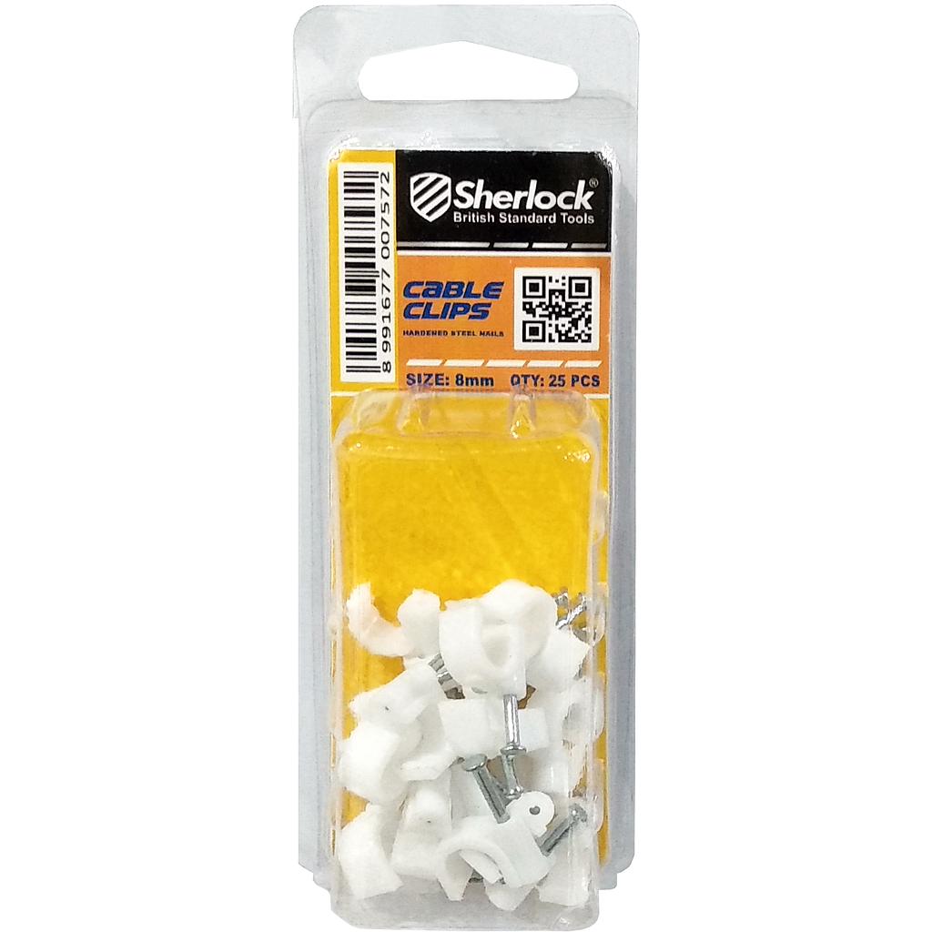 MIKA-Flexigo Kabel KLIPS 8mm (25pcs/Pak)