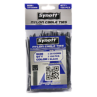 SYNOTT Kabel Tis 3x100mm HITAM (100pcs/pak)