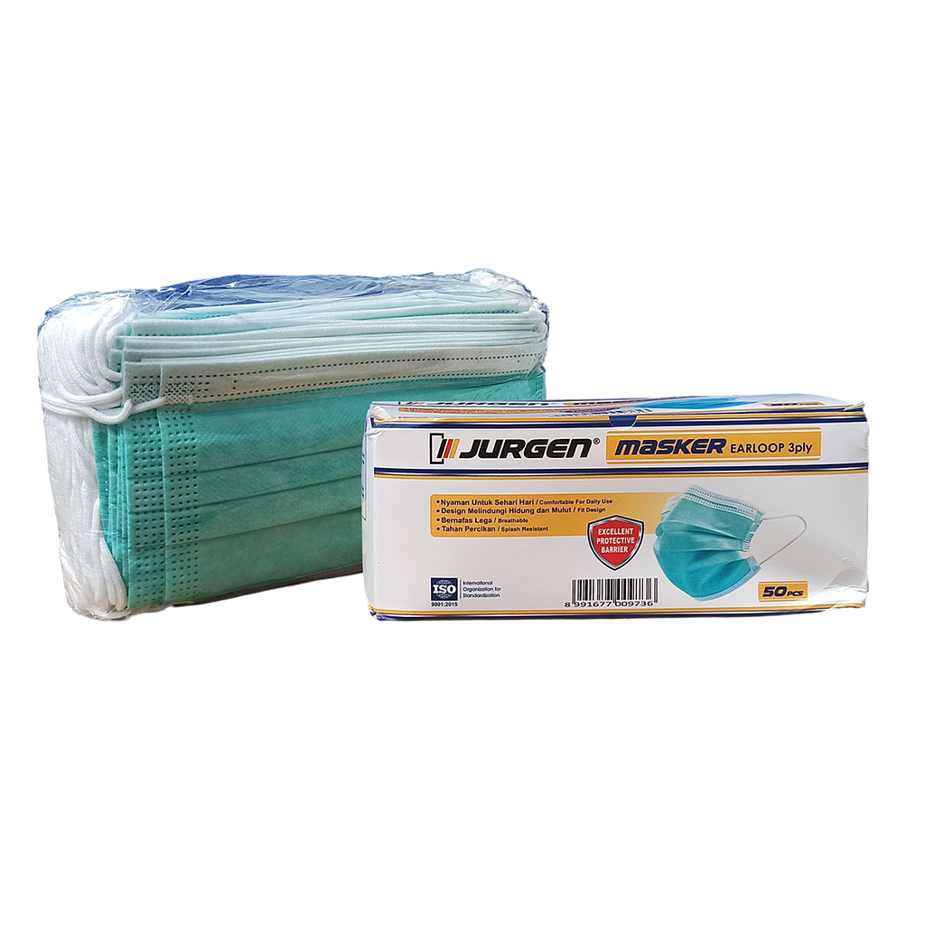 JURGEN Masker Medis (Isi 50 Pcs)