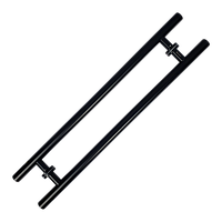 Sherlock Pull Handle SS-304 (80cm tabung) - BLACK MATE KS-6004