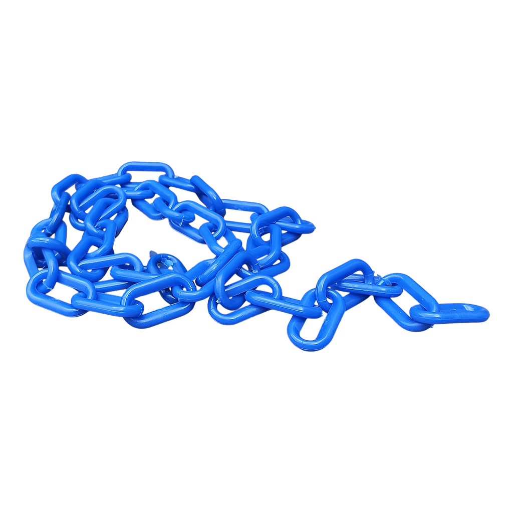 Rantai Plastik 6 mm x 2 meter - Biru