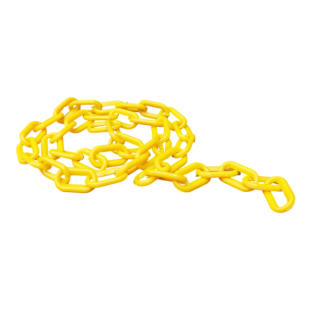 Rantai Plastik 6 mm x 2 meter - Kuning