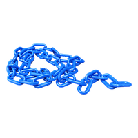 Rantai Plastik 6 mm x 3 meter - Biru