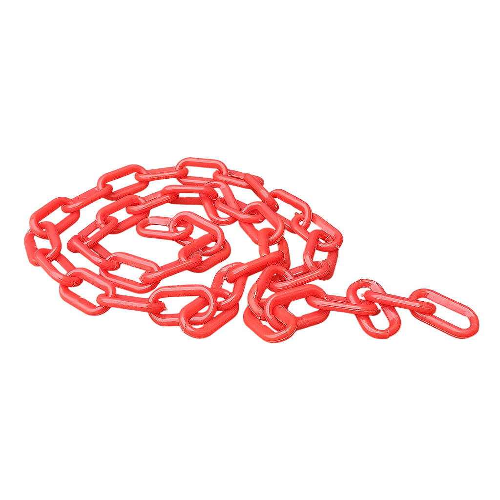 Rantai Plastik 6 mm x 5 meter - Merah