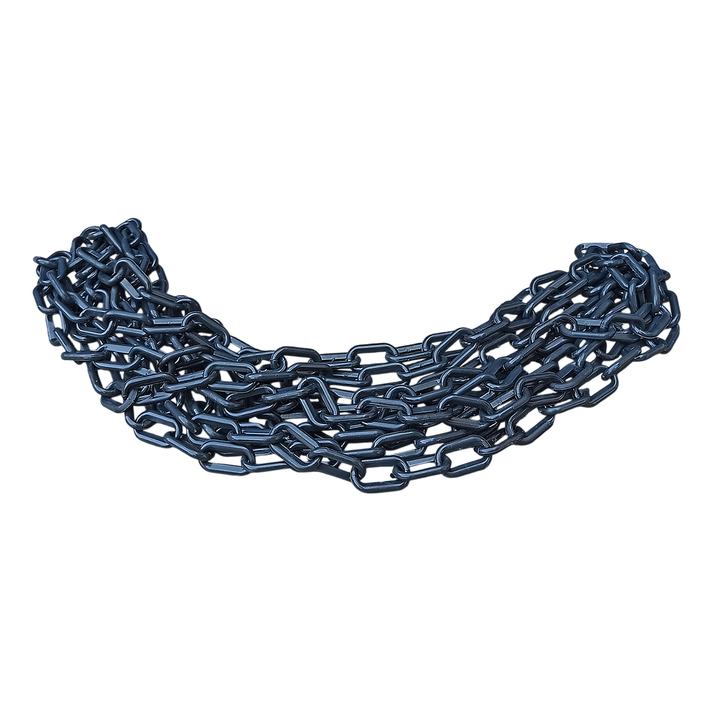 Rantai Plastik 8 mm x 25 Meter - Hitam