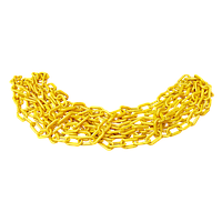 Rantai Plastik 8 mm x 25 Meter - Kuning